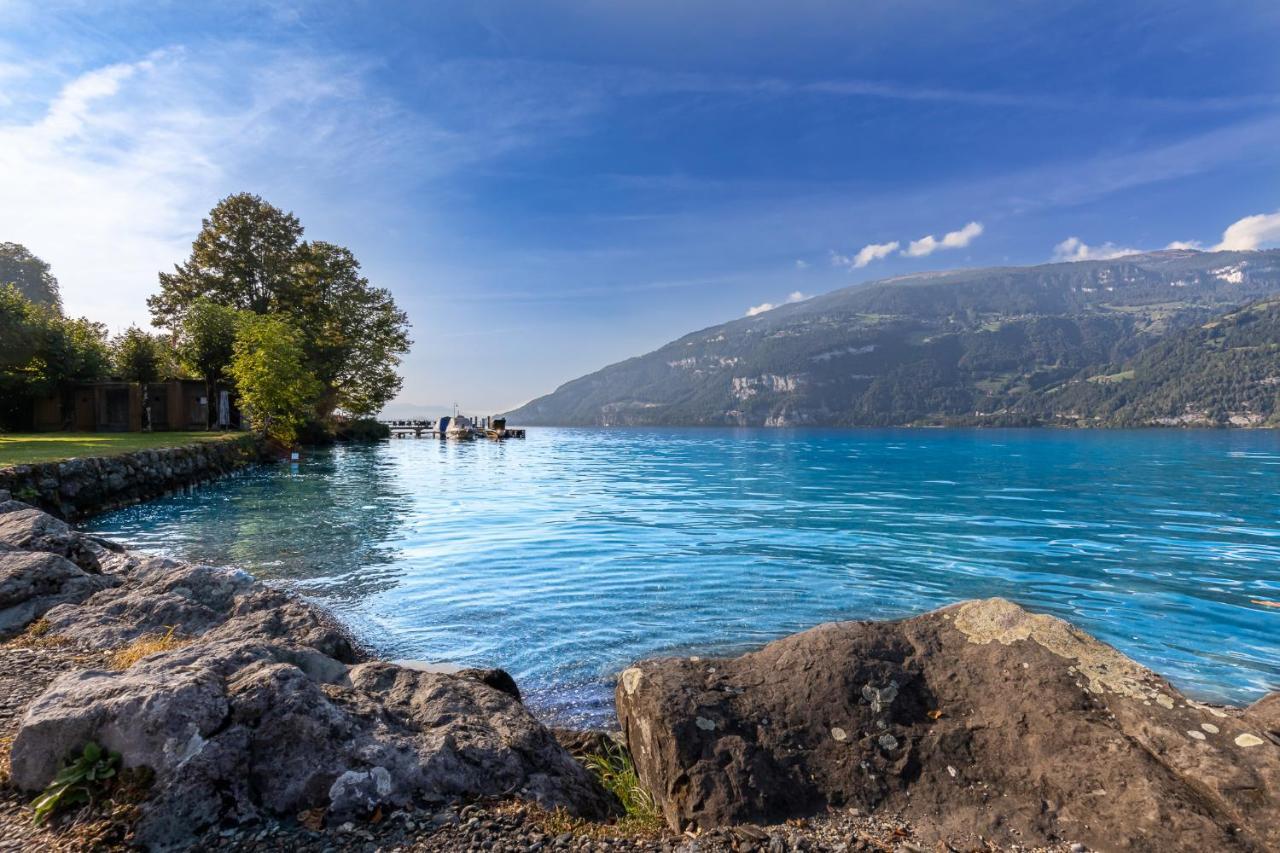 Strandhuesli Directly On Lake Thun Darligen Exterior photo